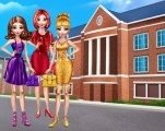 Игра Новое платье для девочек из колледжа